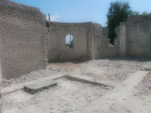 Вид здания церкви внутри до начала строительных работ (2015г.)